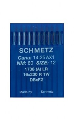 SCHMETZ AGHI 1738 (A) LR - NO. 80 - SCHMETZ NADELN 1738 (A) LR - NR. 80